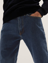 Pantalón vaquero elástico Tapered