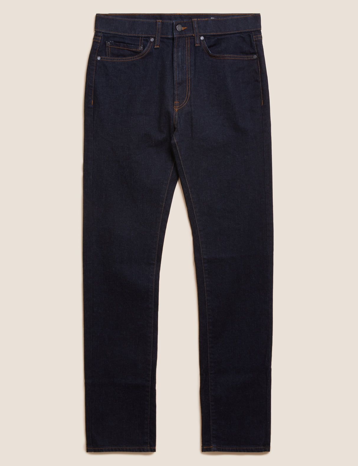 Pantalón vaquero elástico Tapered