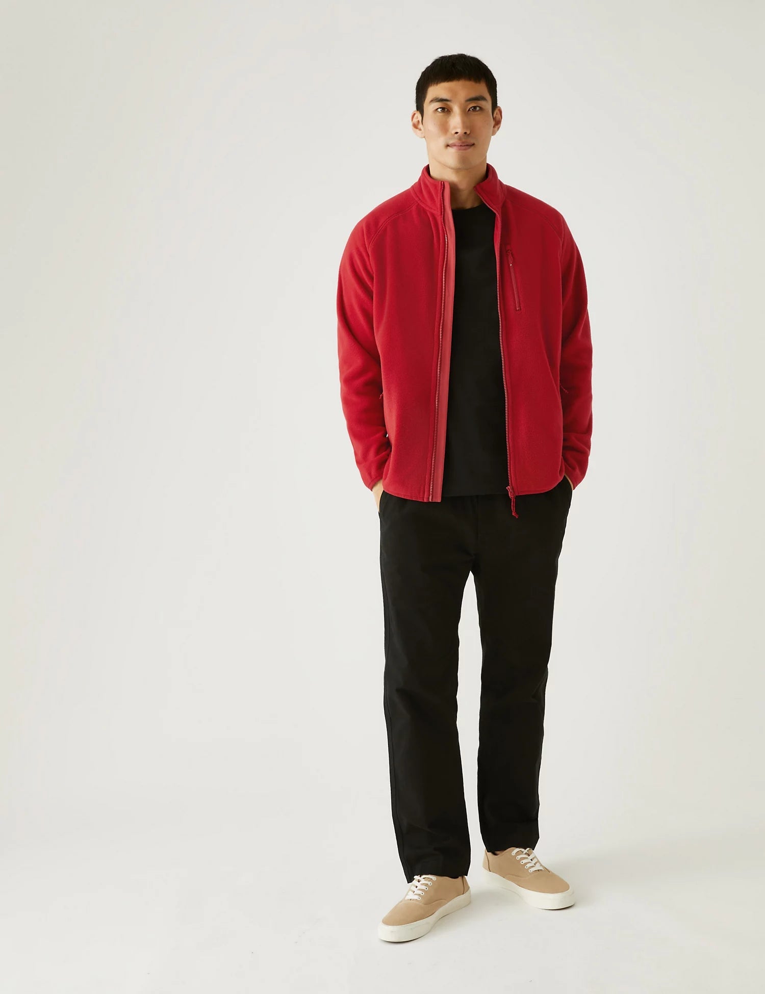 Chaqueta polar cremallera