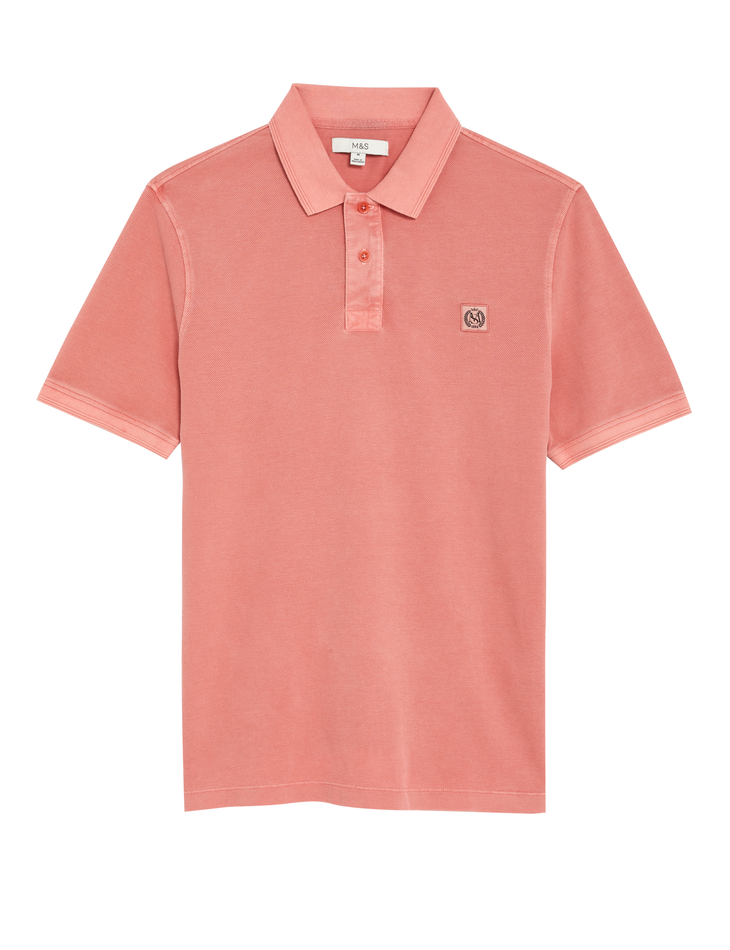 Polo Dye manga corta