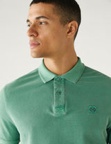 Polo Dye manga corta
