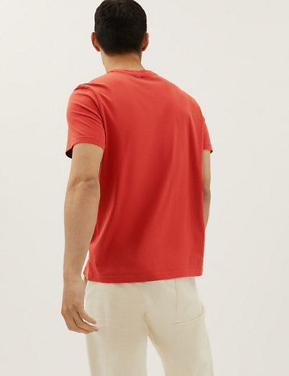 Camiseta manga corta lisa