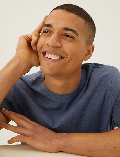 Camiseta manga corta lisa