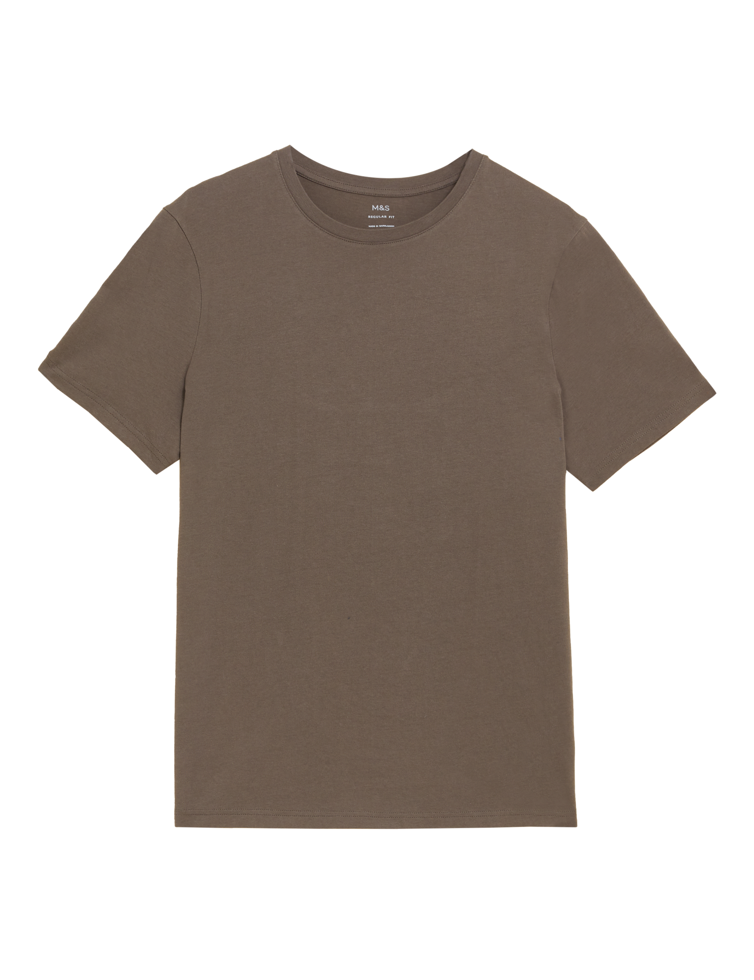 Camiseta manga corta lisa