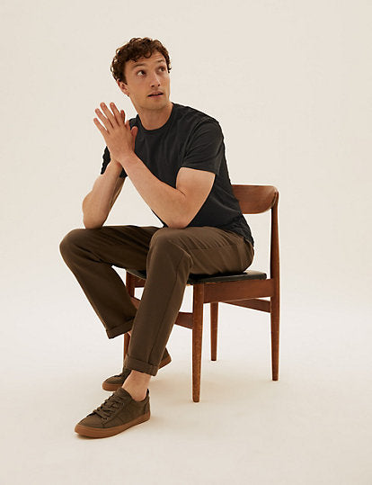 Camiseta manga corta lisa