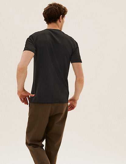 Camiseta manga corta lisa