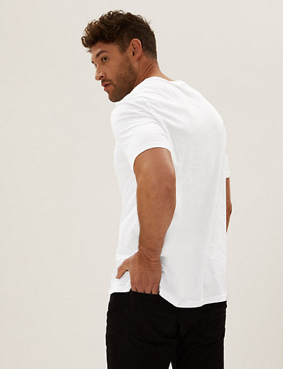 Camiseta manga corta lisa