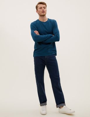 Camiseta manga larga lisa