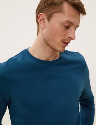 Camiseta manga larga lisa