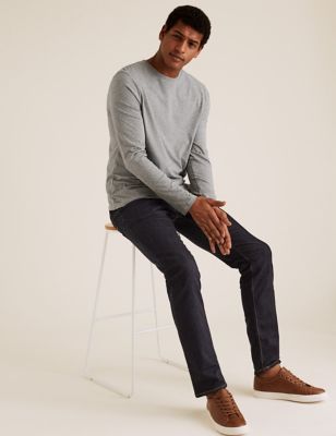 Camiseta manga larga lisa