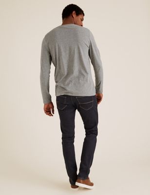 Camiseta manga larga lisa