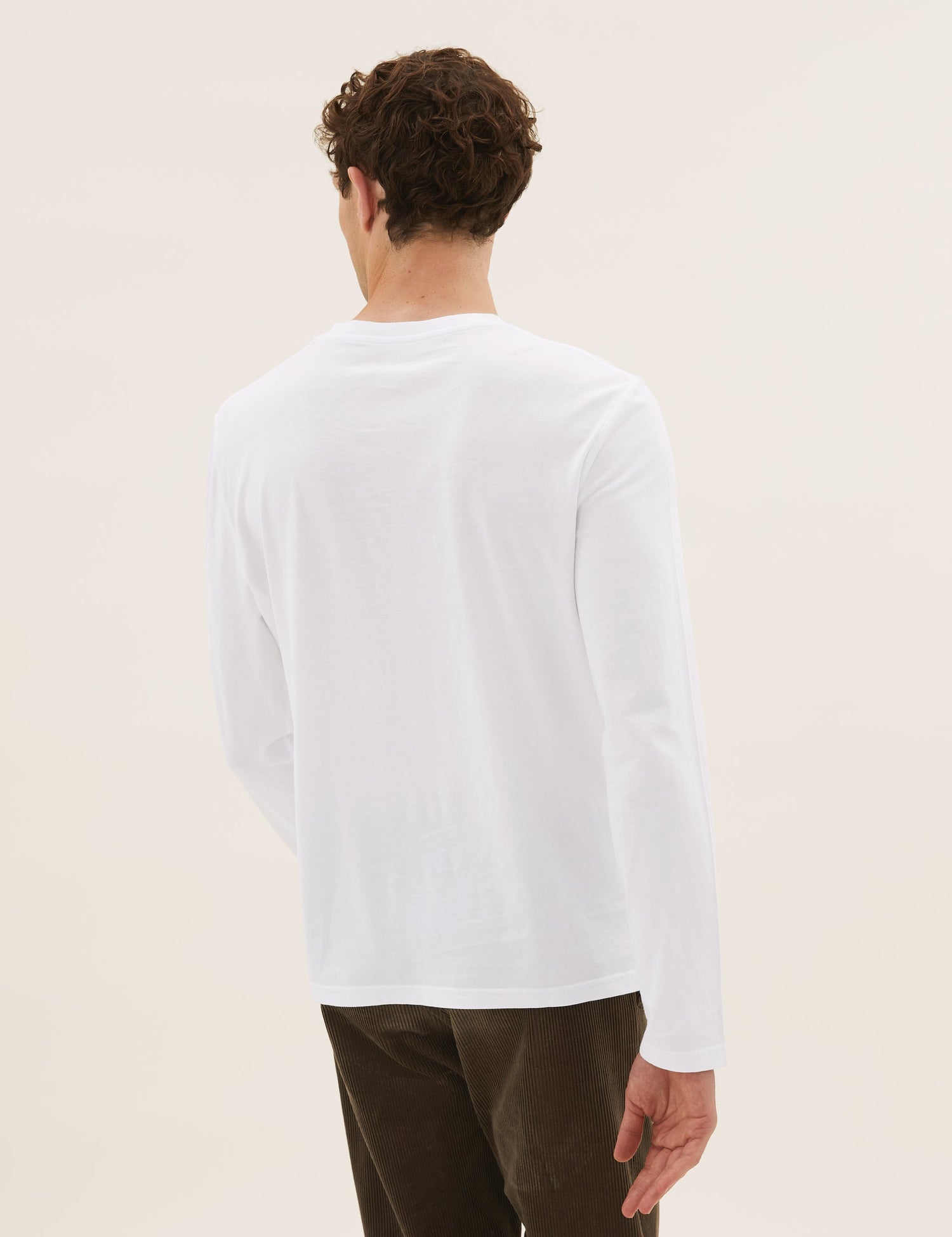 Camiseta manga larga lisa