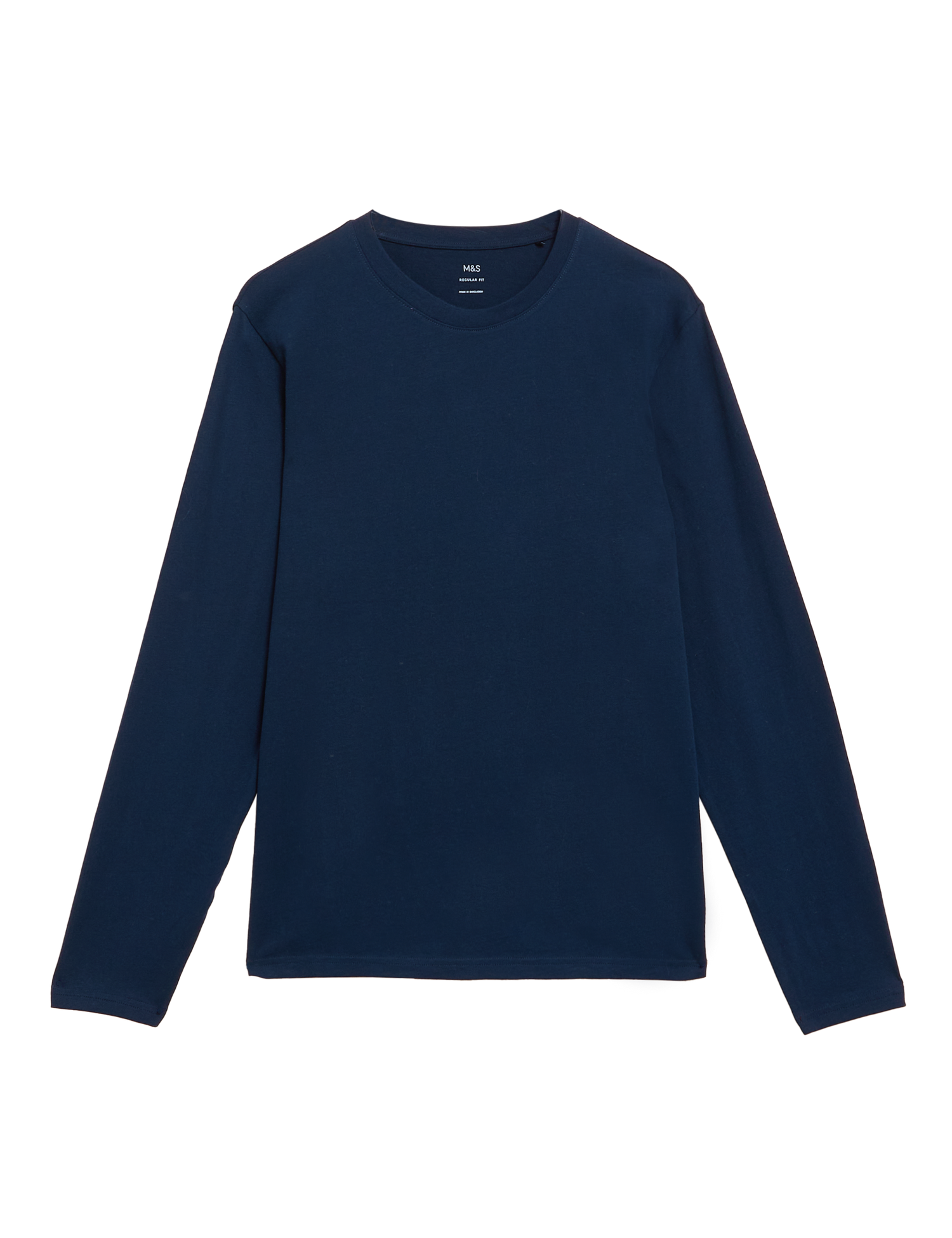 Camiseta lisa manga larga