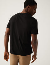 Camiseta lisa manga corta