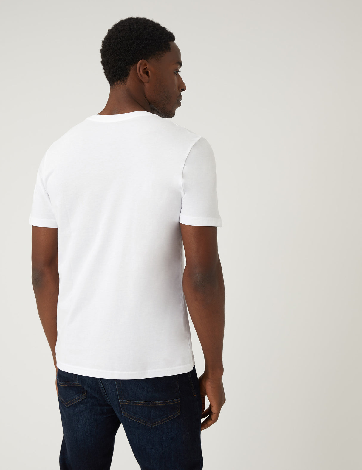 Camiseta lisa manga corta