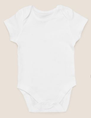 Pack de 7 bodies de algodón de manga corta