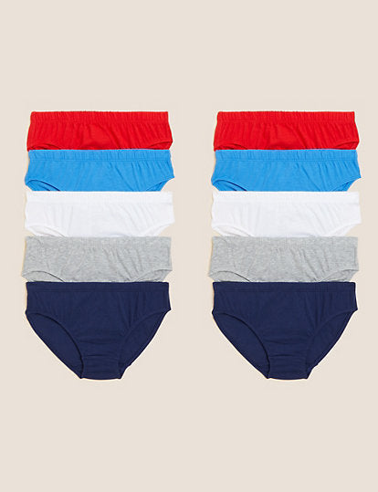 Pack de 10 briefs colores