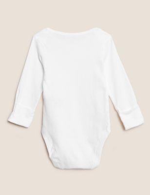 Pack de 7 bodies de algodón de manga larga