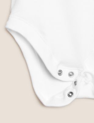 Pack de 7 bodies de algodón de manga larga