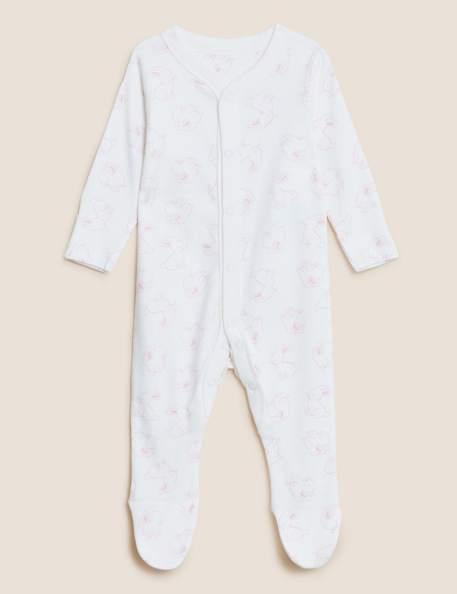 Pack de 3 peleles para dormir diseño rosa