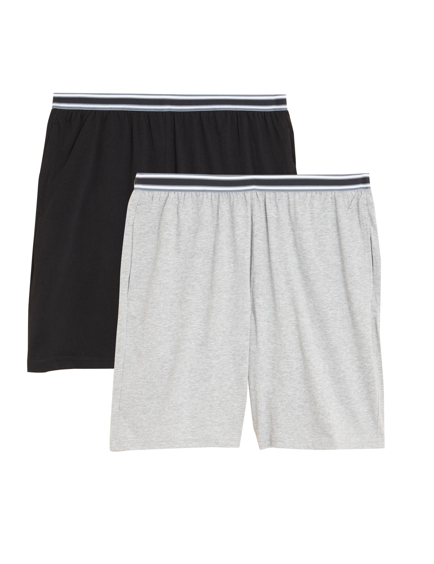 Pack de 2 pantalones cortos cinturill sport