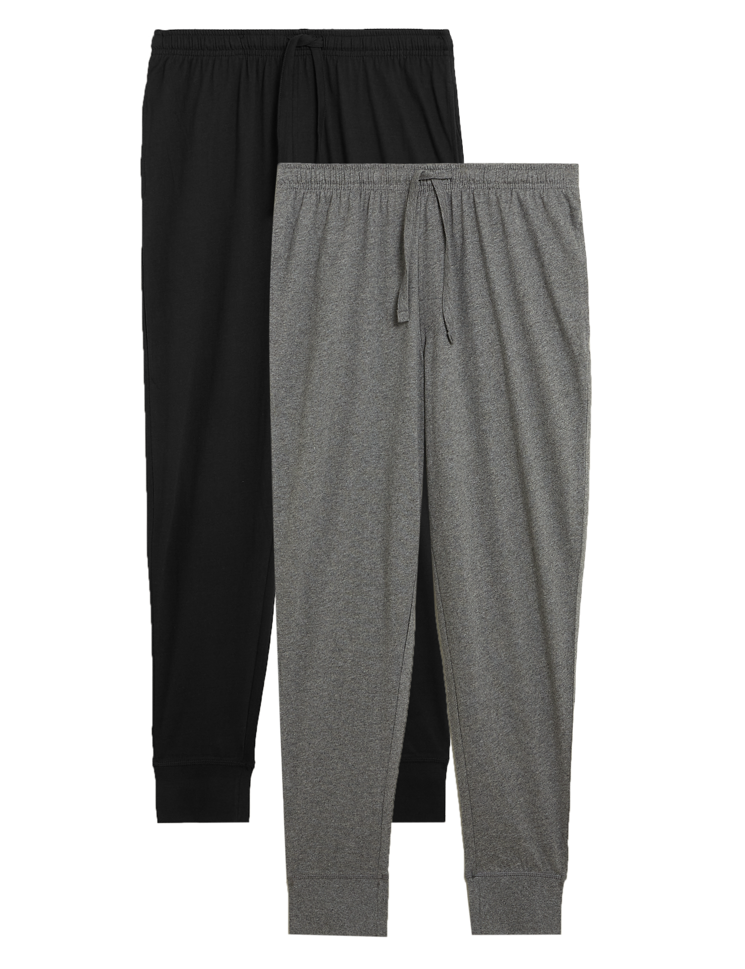 Pack de 2 pantalones joggers de punto