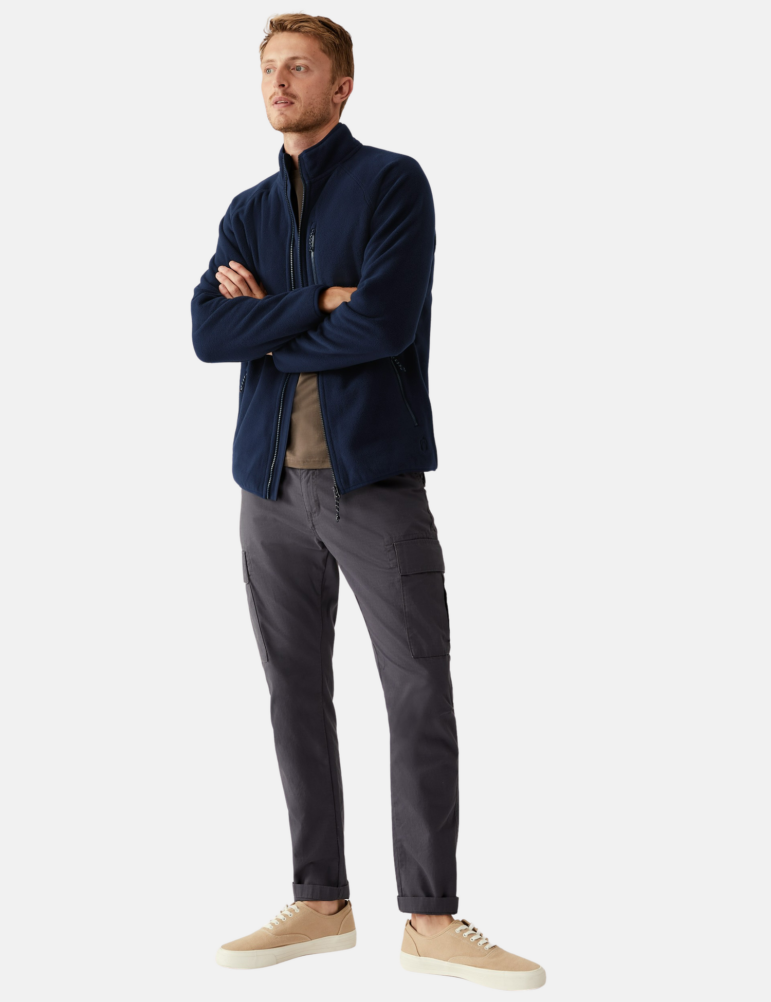 Chaqueta polar cremallera